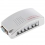 Convertor VGA la TV RCA + SVIDEO - Convertor VGA la Semnal Video RCA + S-Video cu alimentare USB pentru Laptop /  PC